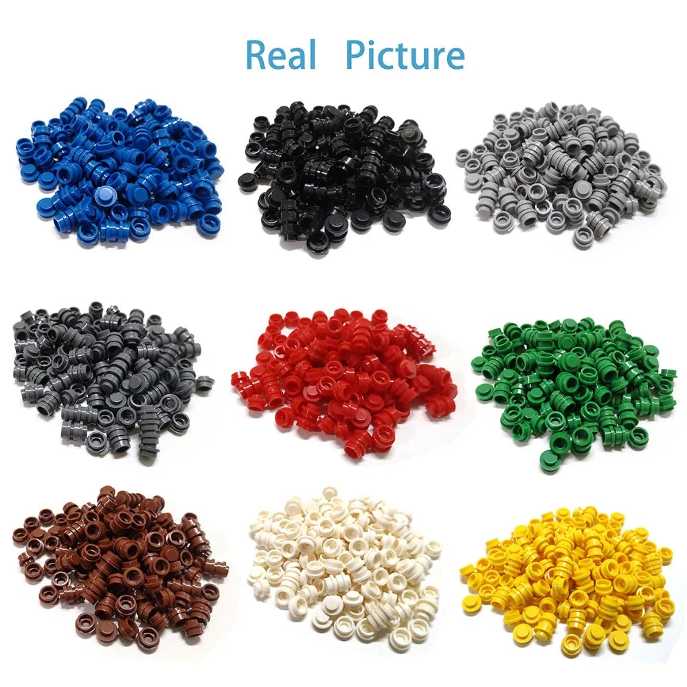 600pcs DIY Building Blocks Set - 12 Colors Educational Creative Toys for Children