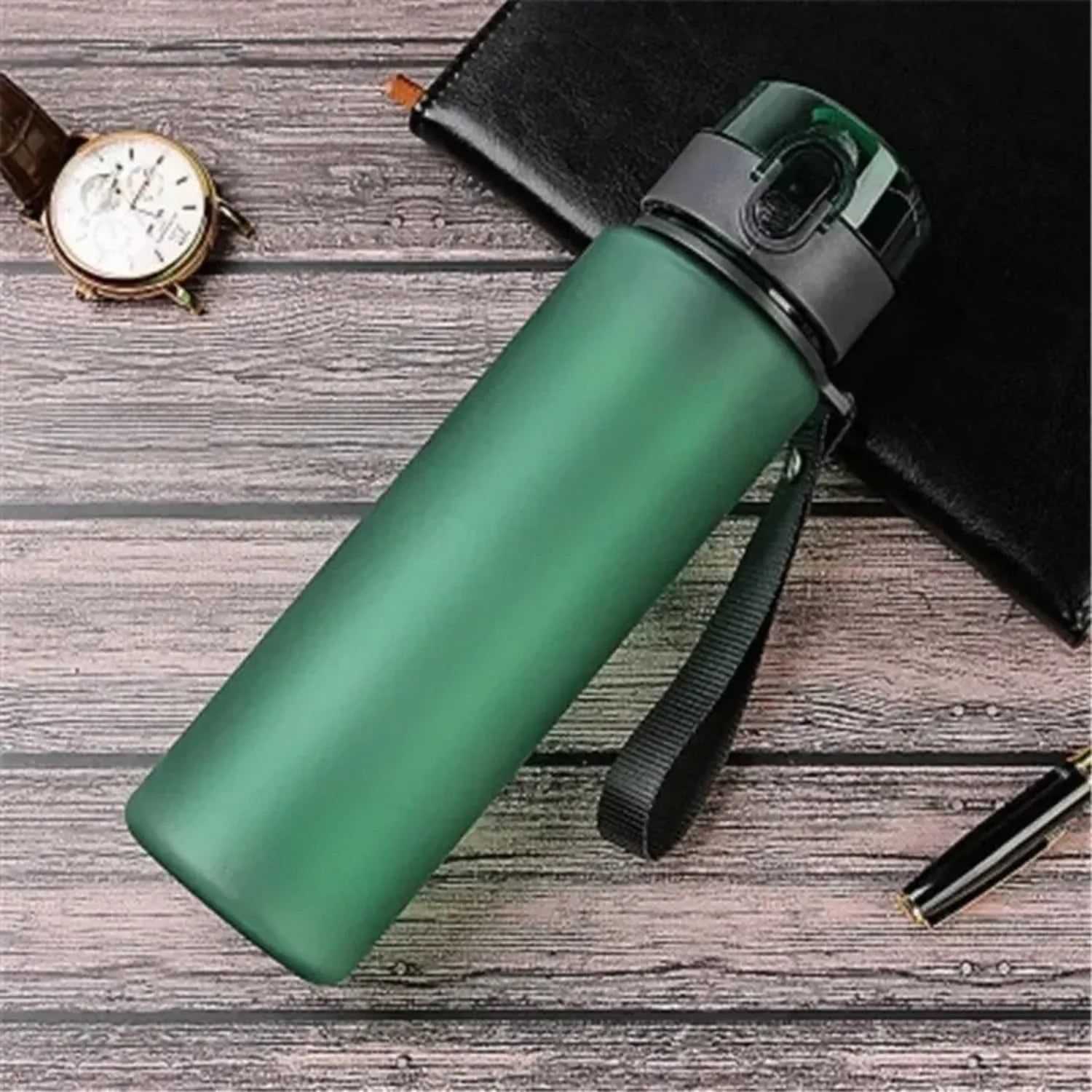 Compact Sports Water Bottle - Leak-Free 400ml/560ml