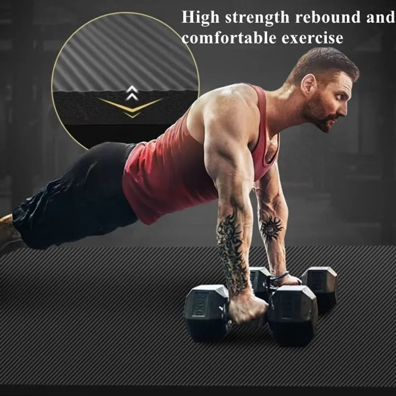 15MM-20MM Thick Yoga Mats Anti-slip Sport Fitness Blanket Exercise Yoga and Pilates Gymnastics Mat Fitness Equipment 183×60cm