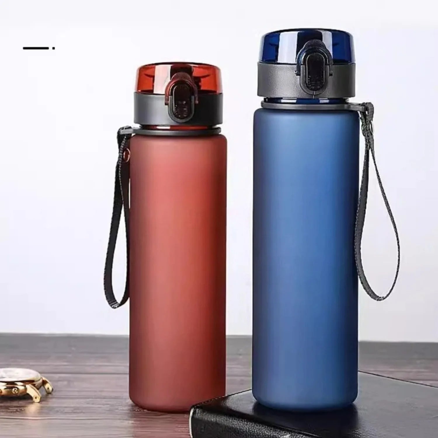 Compact Sports Water Bottle - Leak-Free 400ml/560ml
