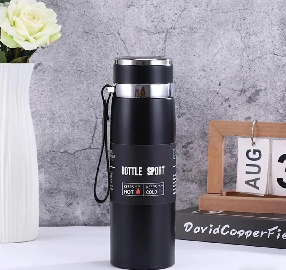 Premium 1L Thermal Water Bottle - Stainless Steel
