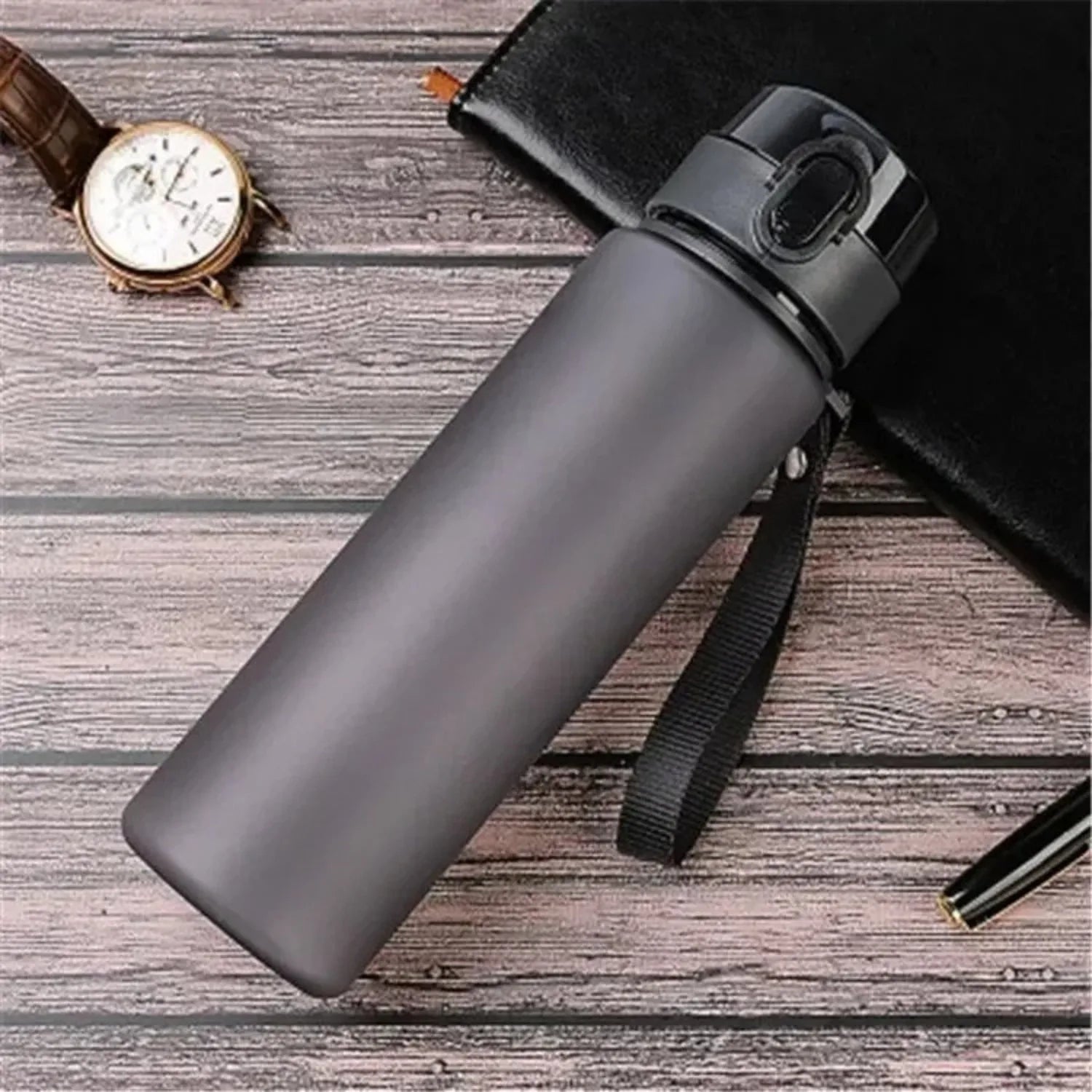 Compact Sports Water Bottle - Leak-Free 400ml/560ml